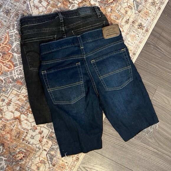 Levi’s Bermuda Shorts Bundle - 2 Pairs Cut-Off Denim Jeans, Size 26 - Picture 2 of 3